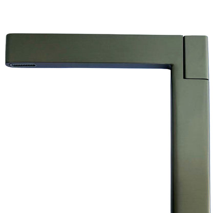 GRIFO LAVABO CUERPO DE LATON ALTO NEGRO CAJA 10 UNIDADES