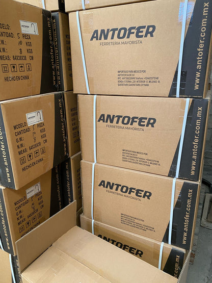 GRIFO LAVABO CUERPO DE LATON ALTO GRIS CAJA 10 UNIDADES